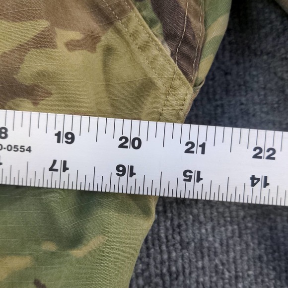 U.S. Military Mens Camo Army Uniform Coat Green Tan Size Small Pockets - Picture 5 of 13